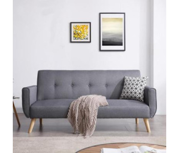 CANAPE GRIS / BEIGE / MARRON