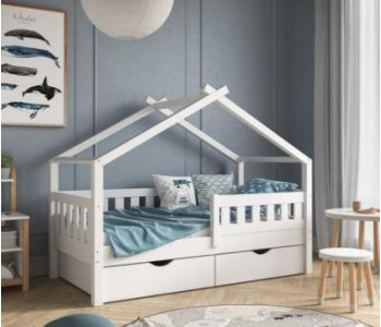 LIT MONTESSORI 80x160 CM AVEC TIROIR RANGEMENT